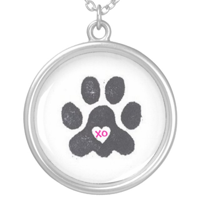 Pawprint necklace (Front)