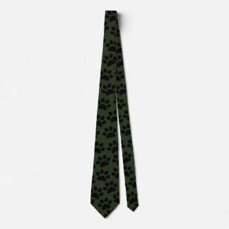 PAWPRINTS color (puppy dog paw prints) ~~ Tie