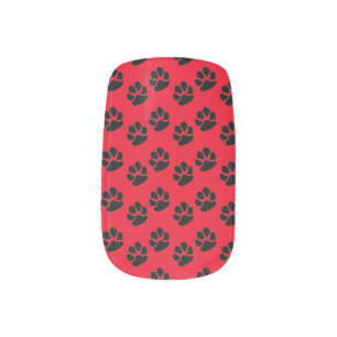 Pawprints Minx Nail Art