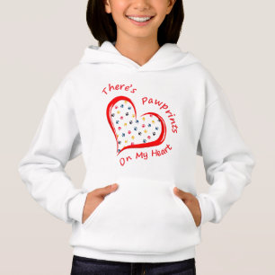 Pawprints On My Heart Hoodie