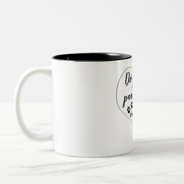 Pawprints on your heart mug classic (Left)