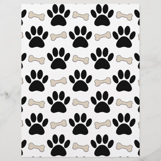 Paws And Bones Pattern (Front)