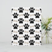 Paws And Bones Pattern (Standing Front)