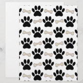 Paws And Bones Pattern (Front/Back)