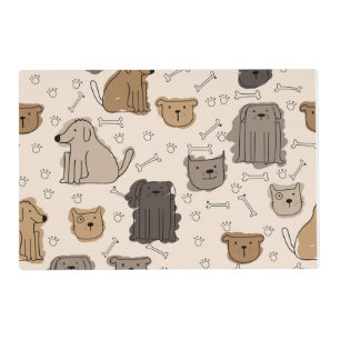 Paws and Bones Placemat