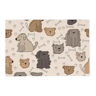 Paws and Bones Placemat