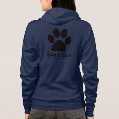 Paws and Claws Paw Print Hoodie