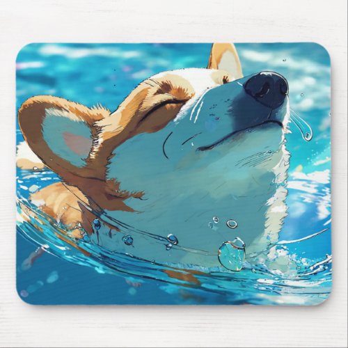 Paws and Clicks Dog_Inspired Mousepad Mouse Pad