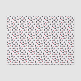 Paws and Hearts Tissue Paper