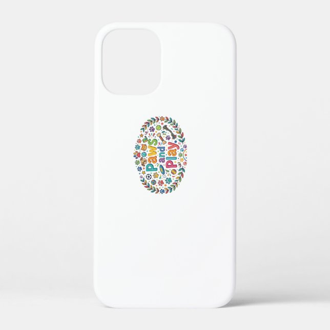 Paws and Play Case-Mate iPhone Case (Back)