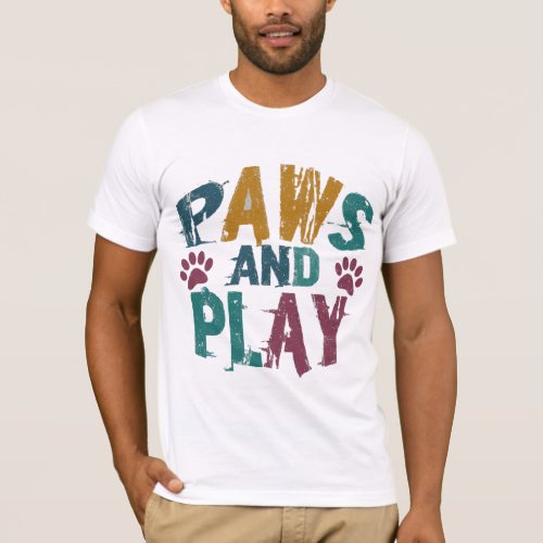 Paws And Play T_Shirt