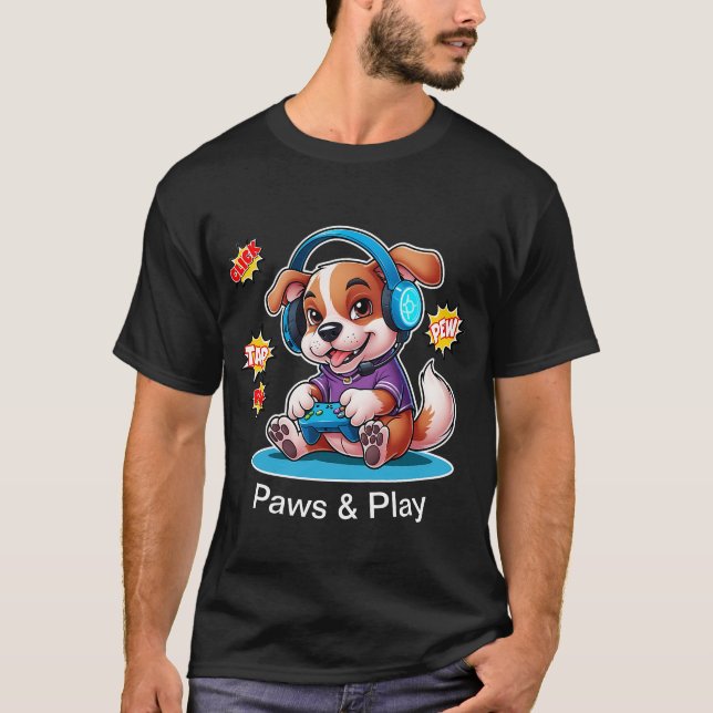 Paws and Play T-Shirt (Front)