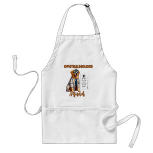Paws and Vision Animal Ophthalmology Squad Adult Apron