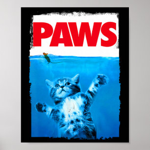 Paws Cat And Mouse Top Poster