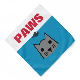 Paws, Cat Bandana