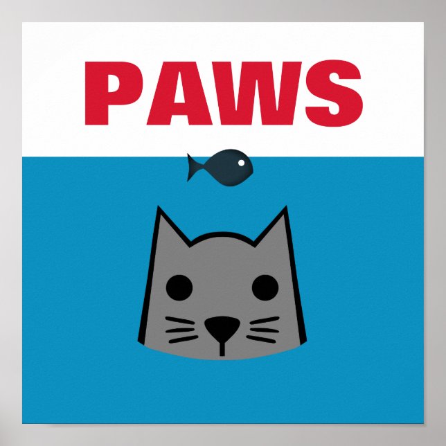 Paws, Cat Poster (Front)
