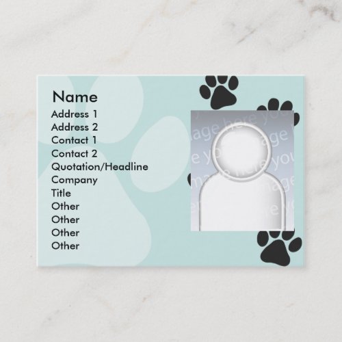 Paws - Chubby Business Card