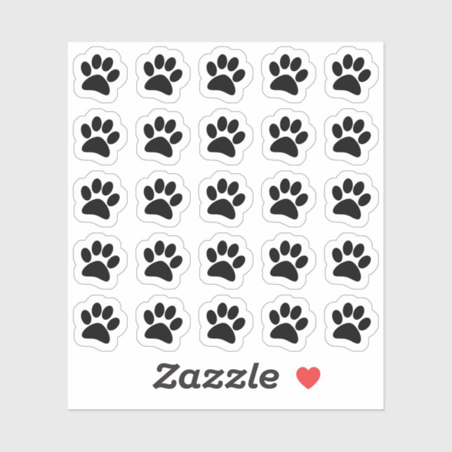 Paws Color Changable Pet Care Tracker Bujo Planner Sticker (Sheet)