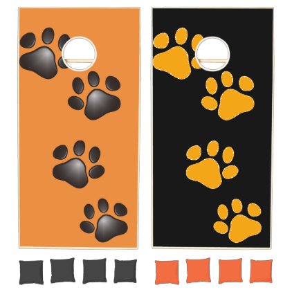 PAWS CORNHOLE SET