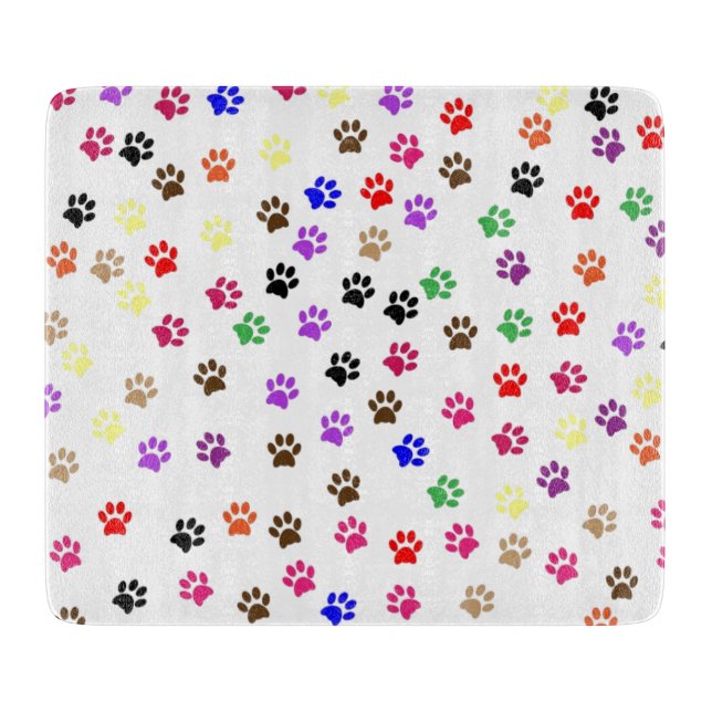 Paws Decorative Cutting Boaerd Board (Front)