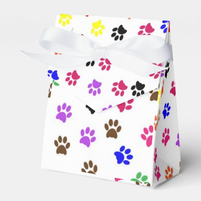 Paws Favor Box (Front Side)