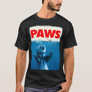Paws Ferret Funny Ferret Lover Gifts For Men Women T-Shirt