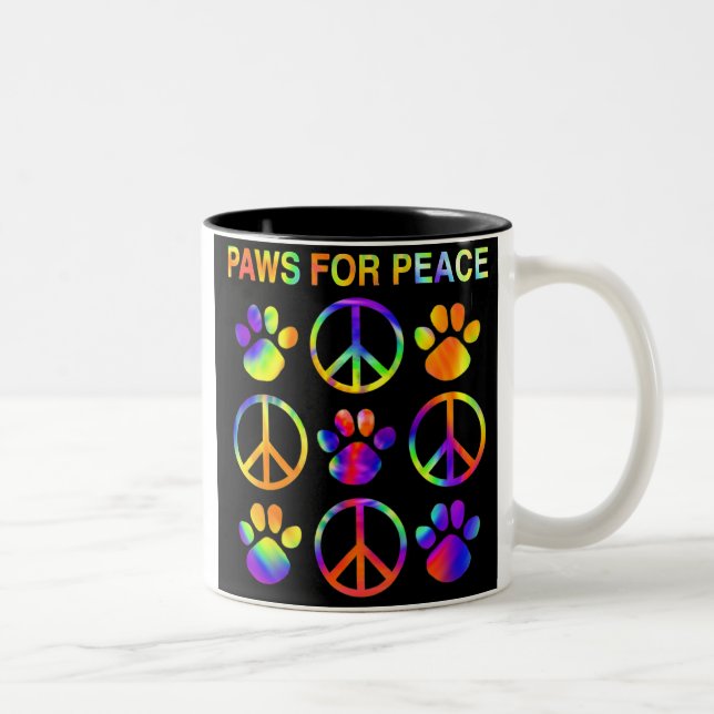 Paws for Peace Mug (Right)