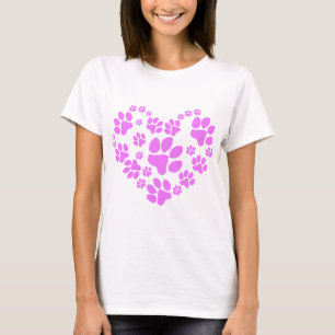 Paws Heart T-Shirt