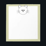 Paws Here Notepad "Kitty"<br><div class="desc"></div>