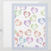 Paws in Hearts (Front/Back)