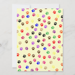Paws Invitation