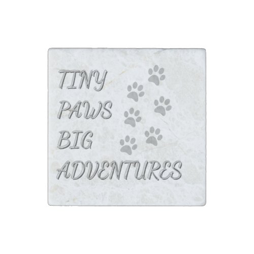 Paws  Journeys Memory Magnet