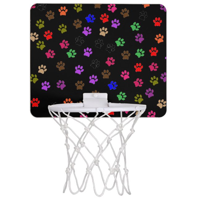 Paws Mini Basketball Goal Hoop (Front)