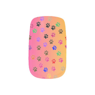 Paws Minx Finger Nails Nail Art