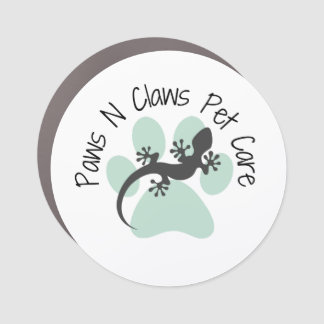 Paws N Claws Pet Care Magnet