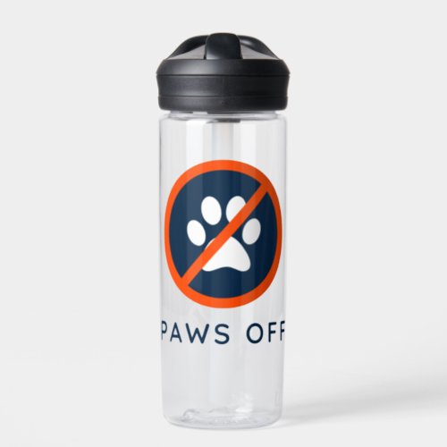 Paws Off_20 oz Water Bottle