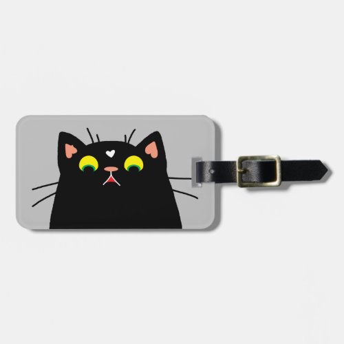 Paws Off Kitty Luggage Tag