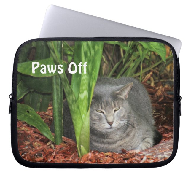 Paws Off, Neoprene Sleeve (Front)