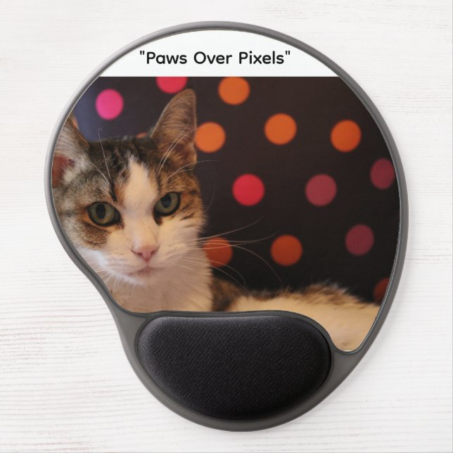 Paws Over Pixels Mouse Pad (Front)