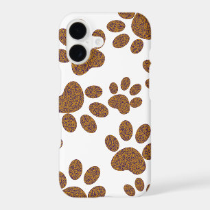Paws pattern dog iPhone 17 case