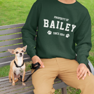 Paws Pet Owner Property Of Pet Name T-Shirt