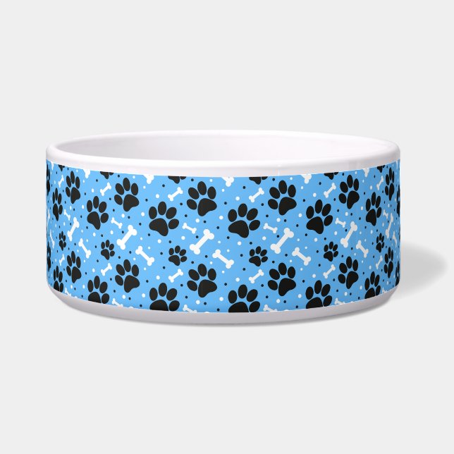 Paws Print Pet Bowl (Front)