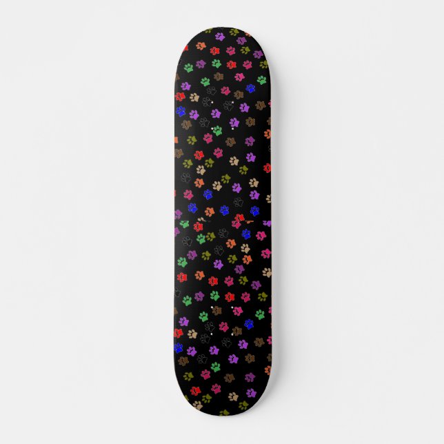 Paws Skateboard Deck (Front)