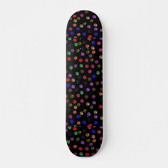 Paws Skateboard Deck (Front)