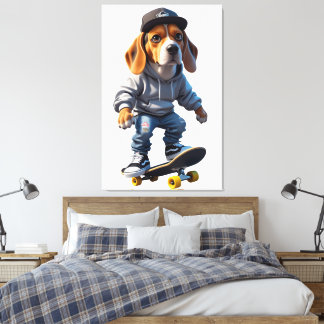 Paws % Swagger Canvas Print