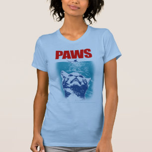PAWS! The vicious cat from below T-Shirt