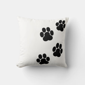 Paws Throw Pillow