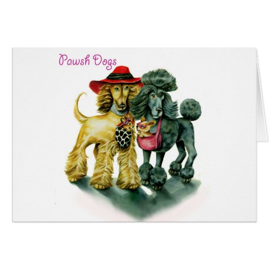 Pawsh Dogs Cards (Front Horizontal)