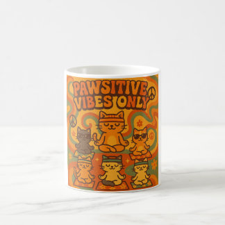 Pawsitive Vibes Only Coffee Mug