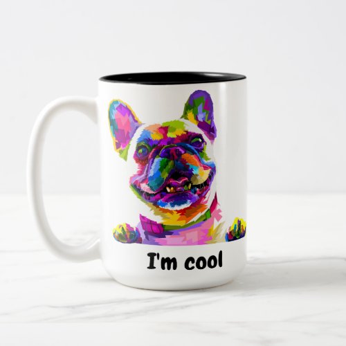 Pawsitively Adorable Canine Charm Exclusive Dog Two_Tone Coffee Mug